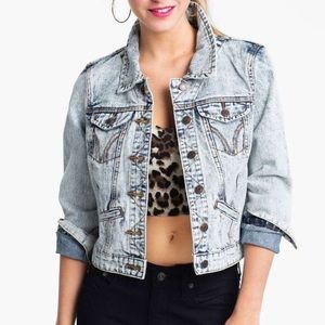 Acid Wash Denim Jacket
